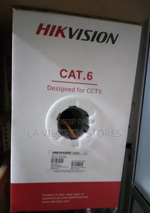 Hikvision Cat6 Networking Utp Cable – 305m 100% Copper