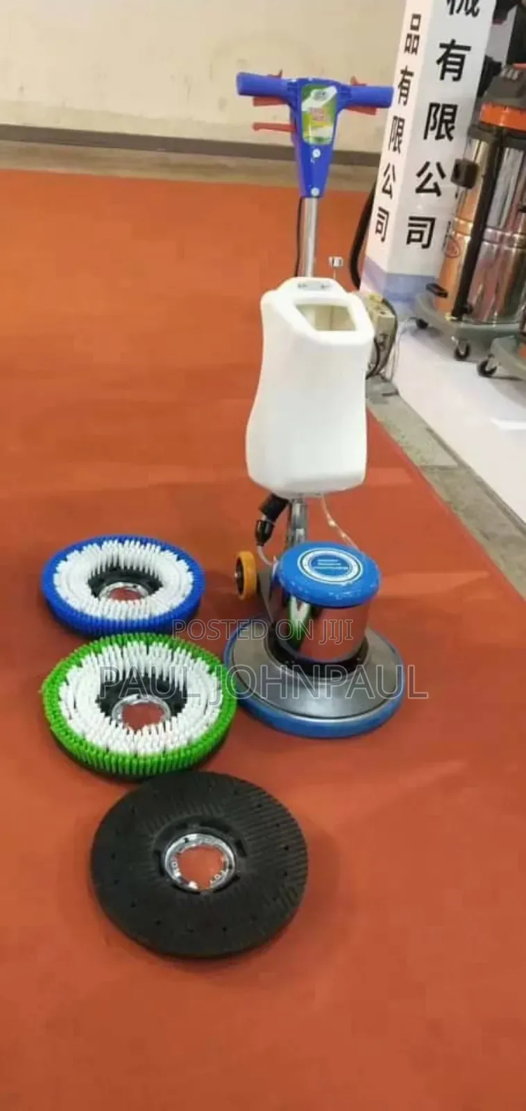 Floor Scrubber and Polishing Machine