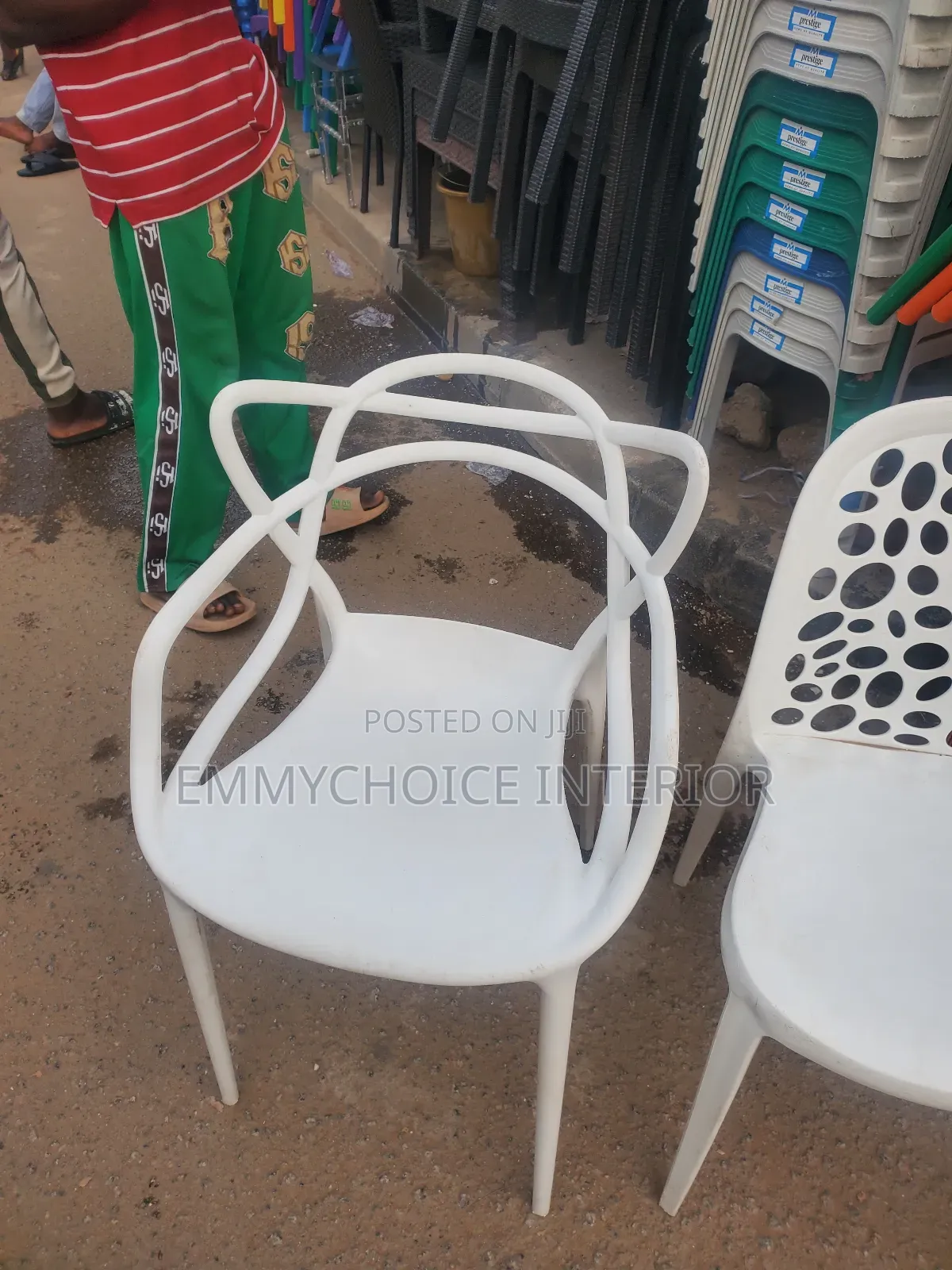 White Plastic Chair