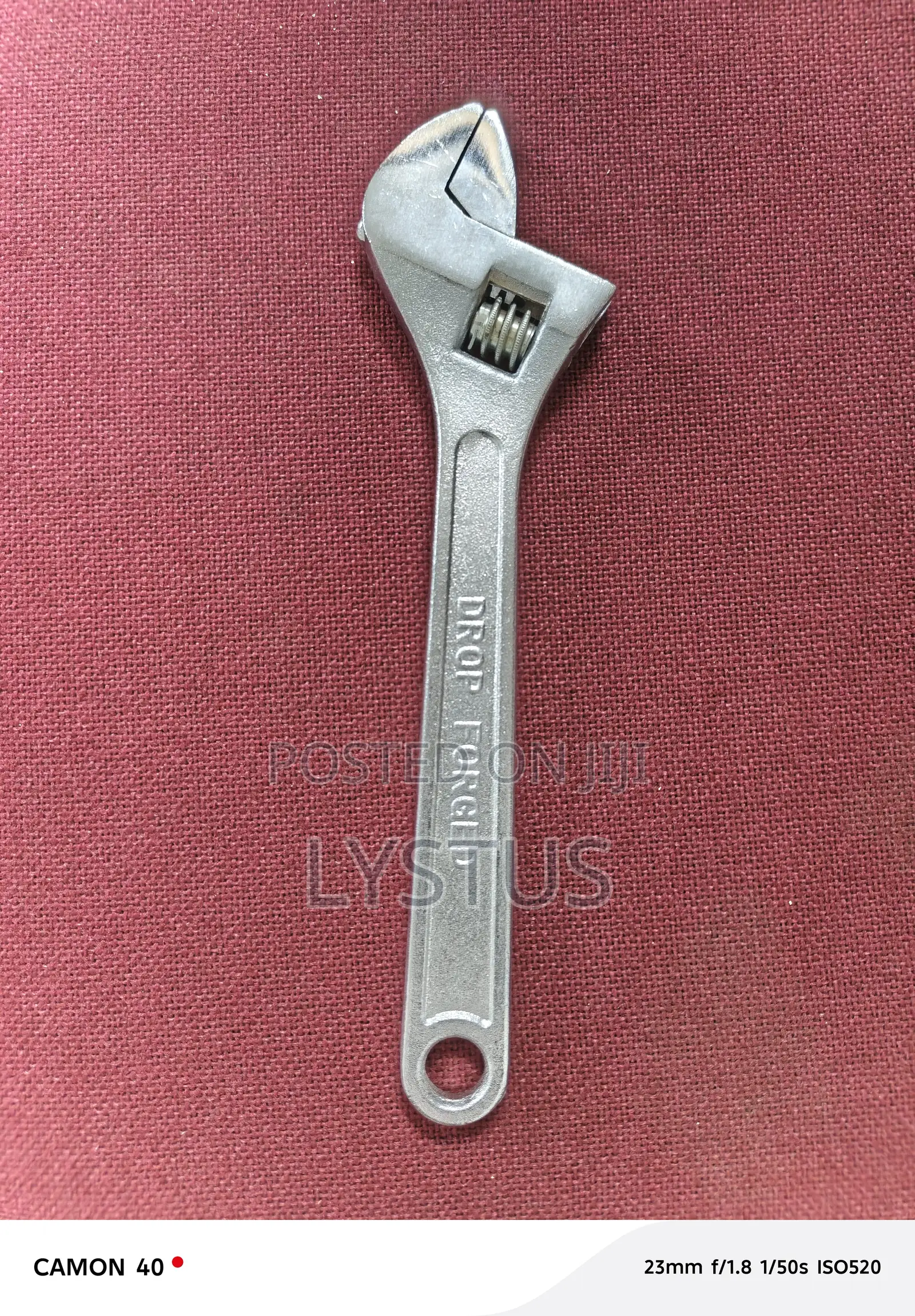 10" (250mm) Forged Steel Adjustable Spanner