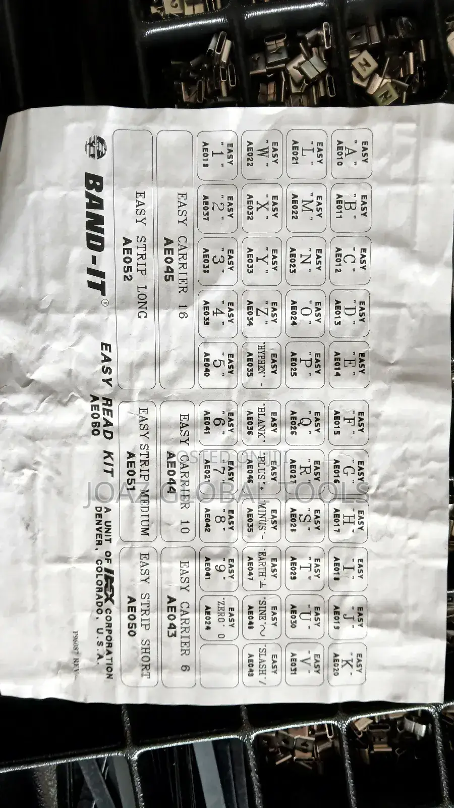 Easy Read Kit Band-It