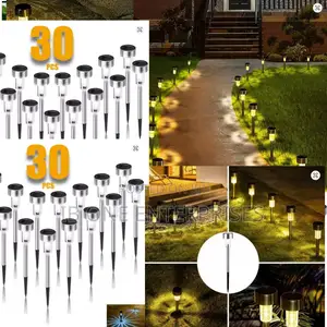 Set the Scene: 60pcs Solar Garden Lights Outdoor Elegance