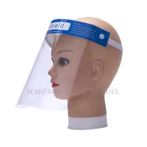 White Strap Face Shield for Nigerian Schools