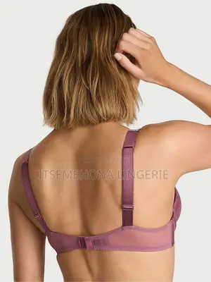 Victoria's Secret Purple Vapor Push Up Shine Strap Bra 36c