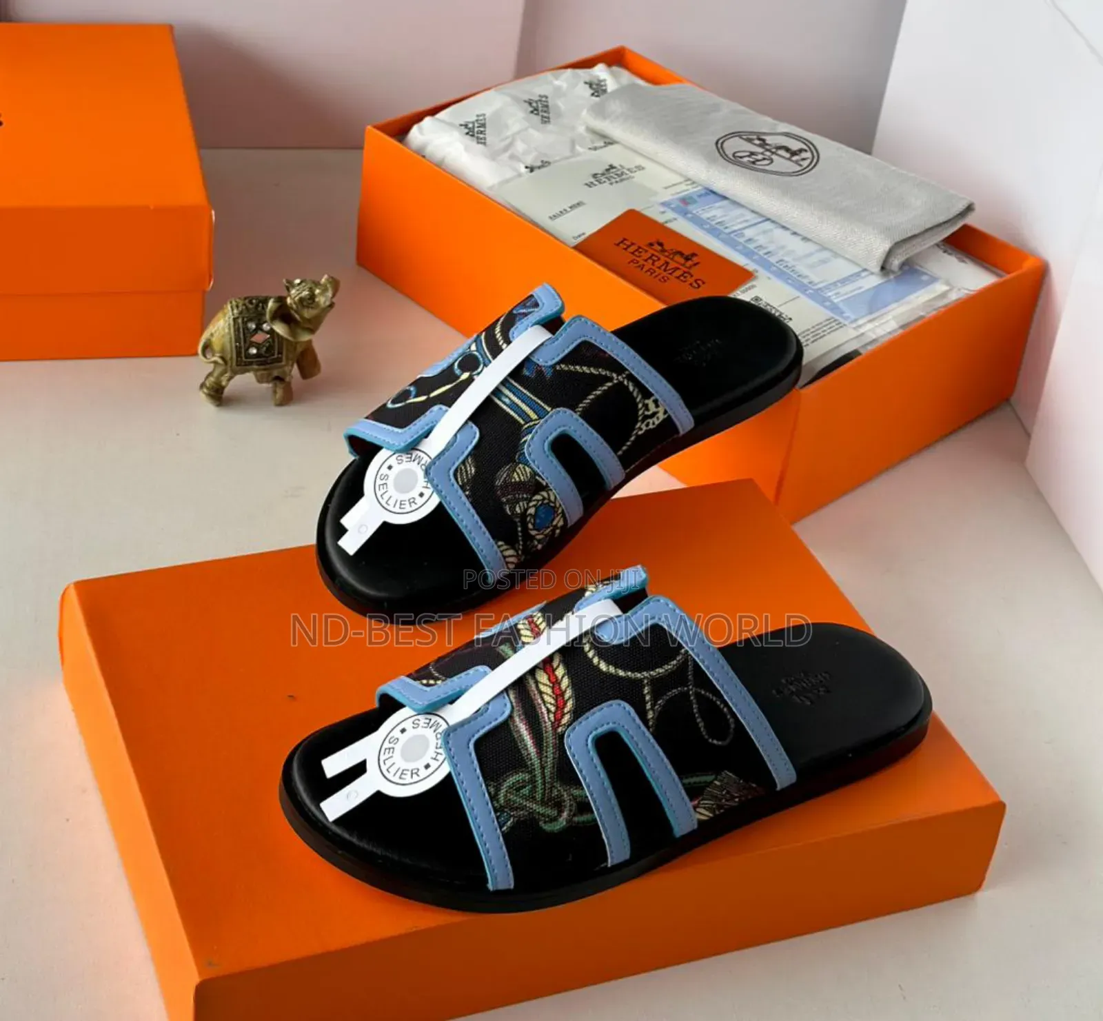 Designers Leather Slippers