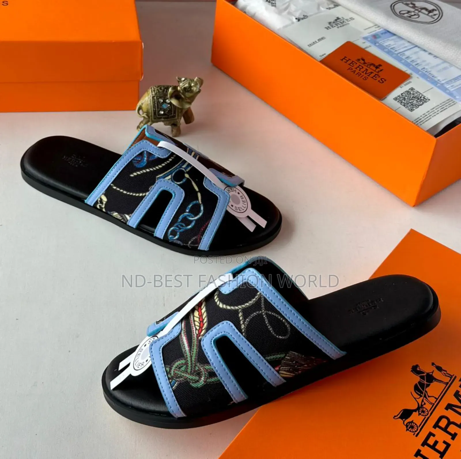 Designers Leather Slippers