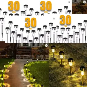 120pcs Solar Garden Powered Lights for Breathtaking Beauty