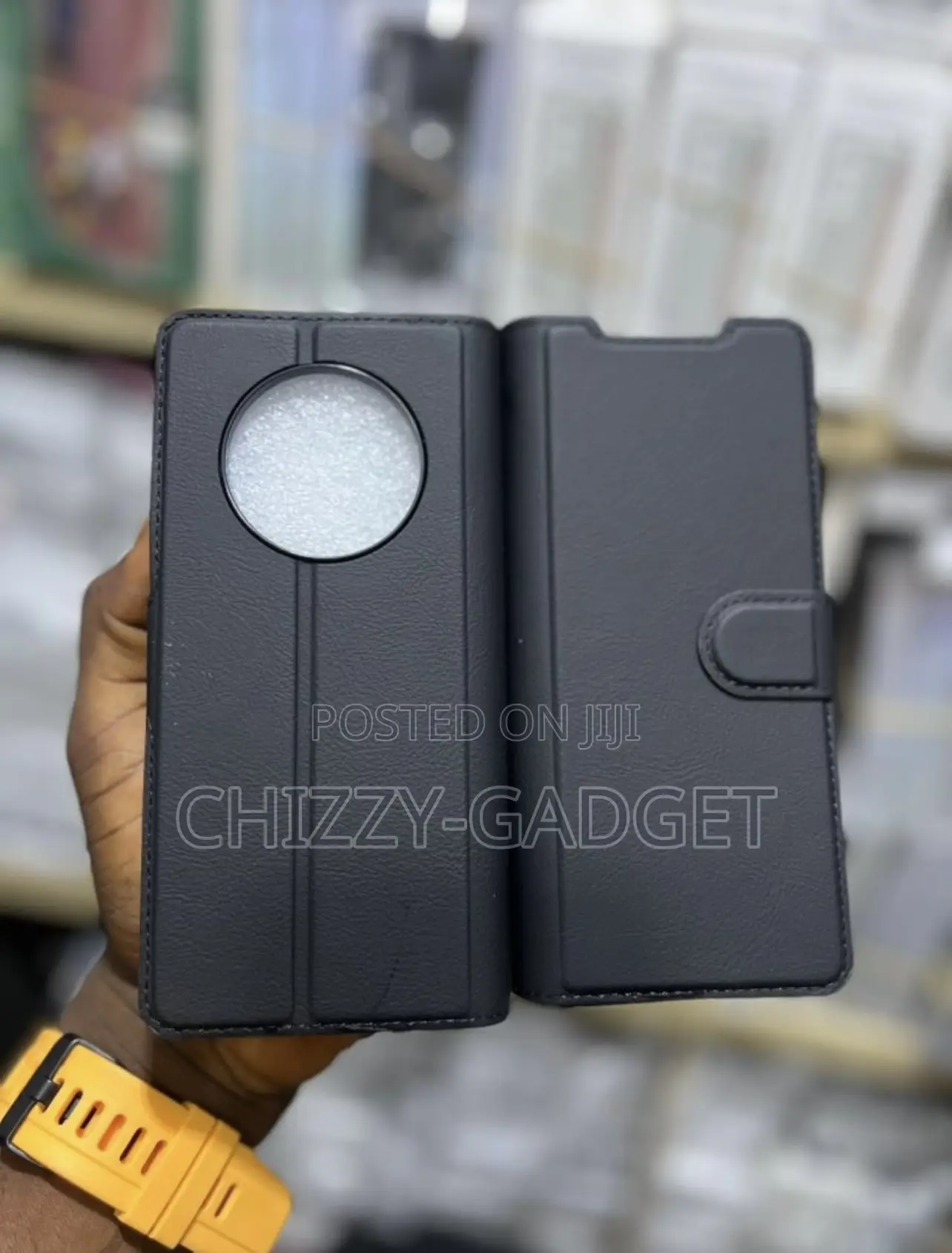 Tecno Phantom v Fold1, v Fold 2 Leather Buckle Case