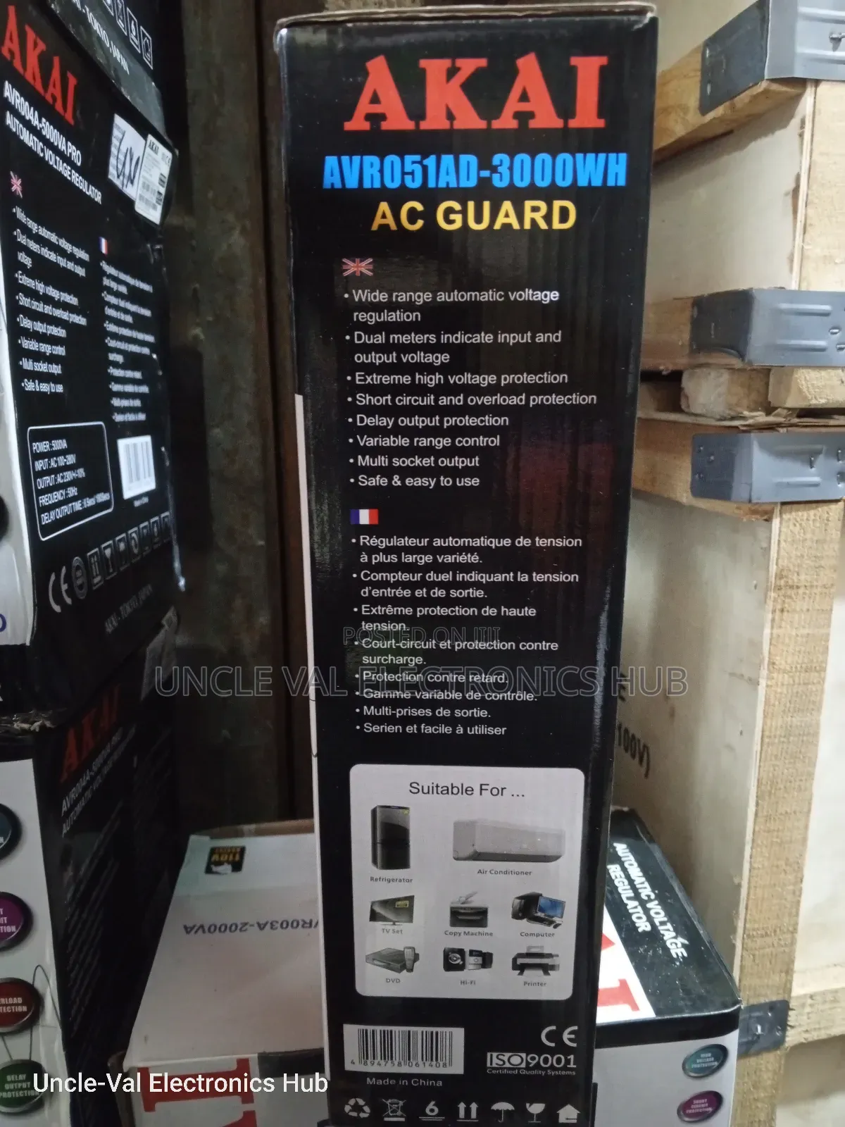 Akai 3kva Wall Stabilizer