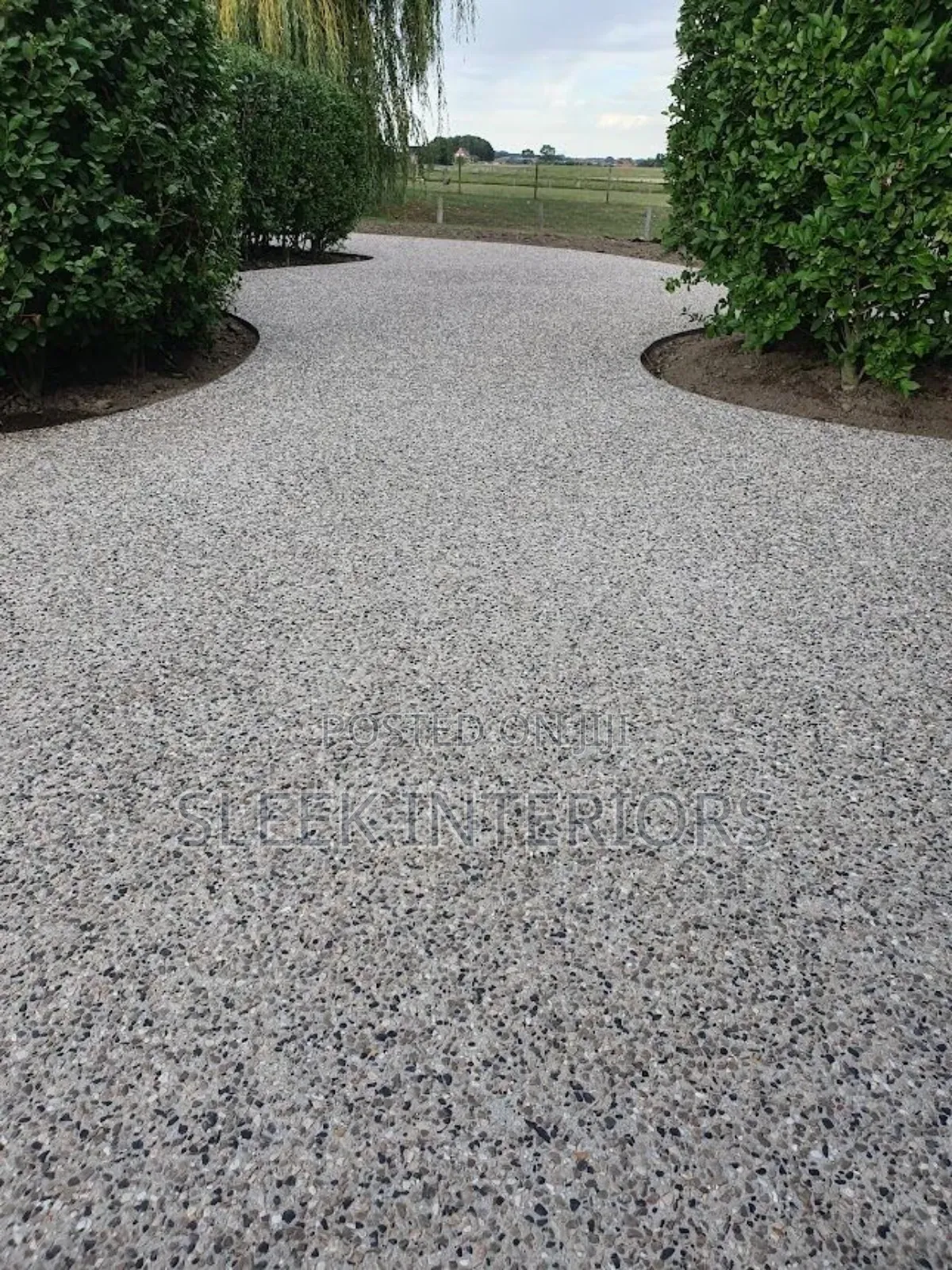 Exposed Concrete  Floor