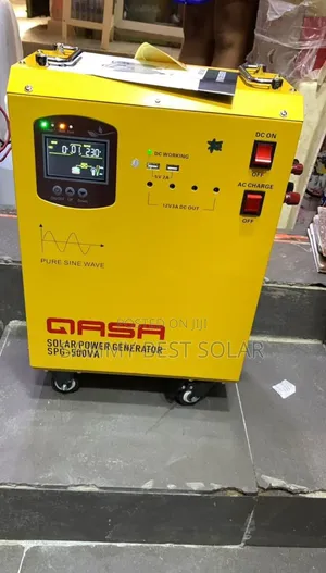 Spg500 Qasa Solar Generator System Available in Stock Now.