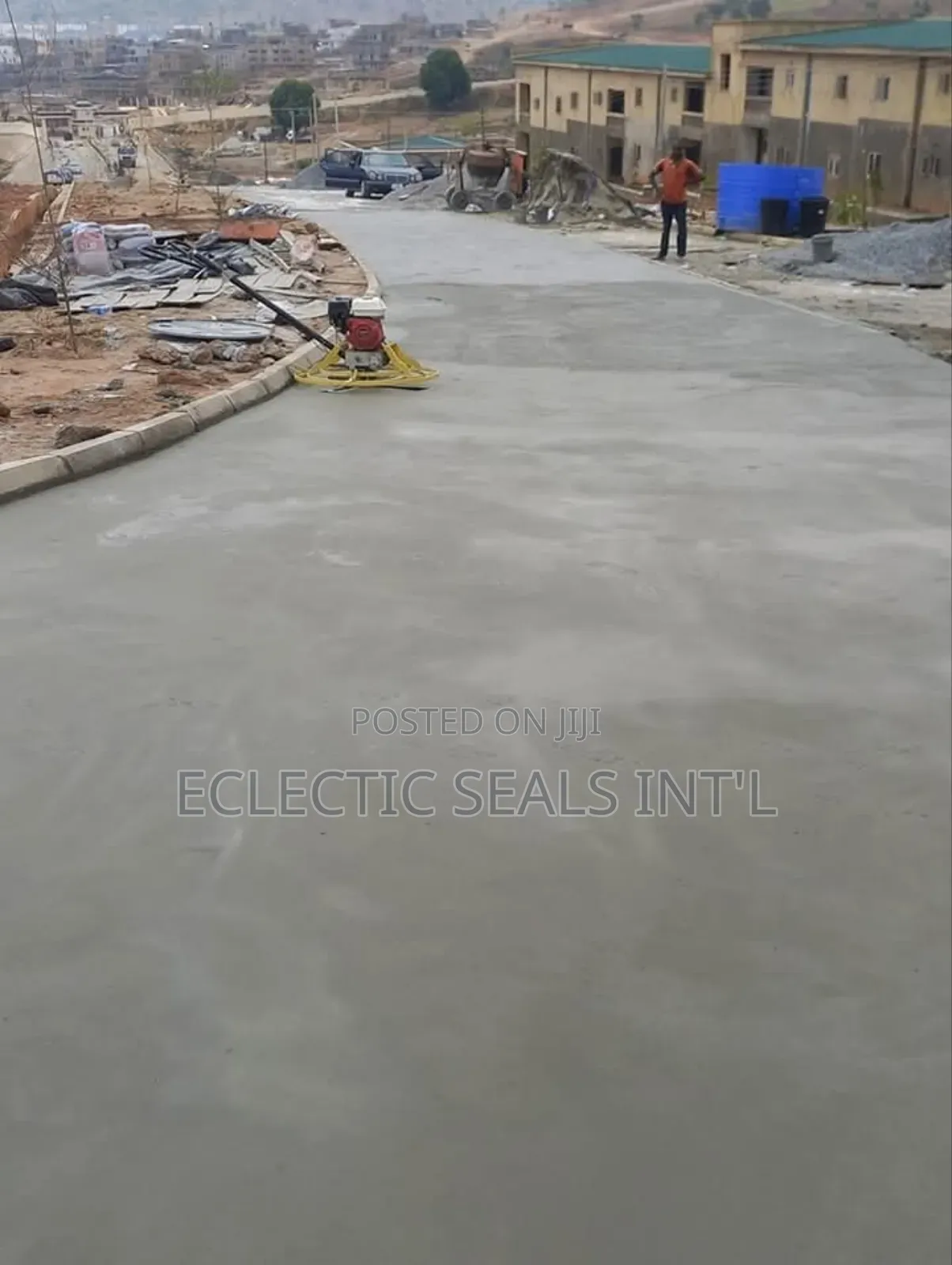 Concrete Road Construction