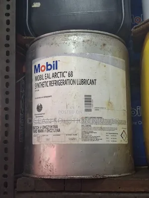 Mobil Eal Arctic 68 Synthetic Refrigeration Lubricant.