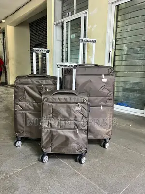Luxury for Less Luggage Set Fabric