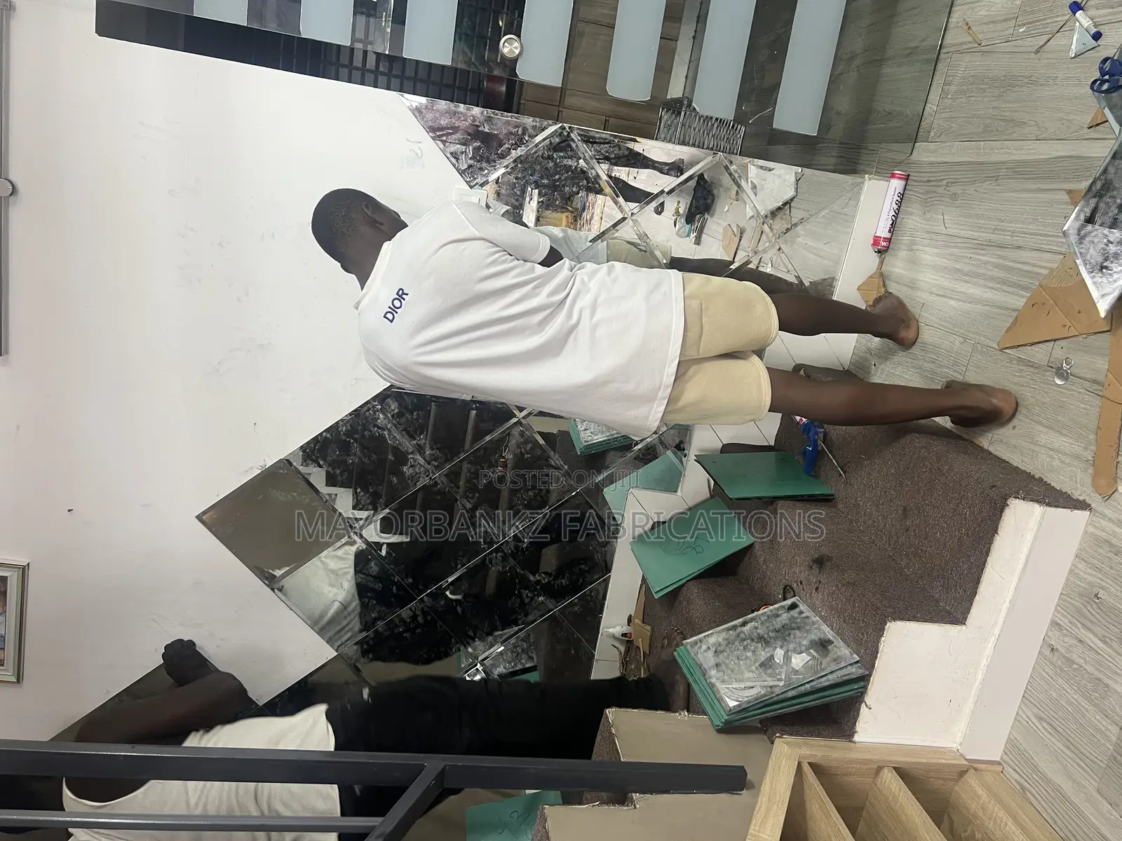 Beveled Mirror