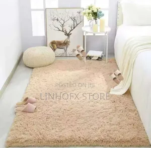 Plush Soft Fluffy Centre Rugs 160x230cm(5by7)Ft