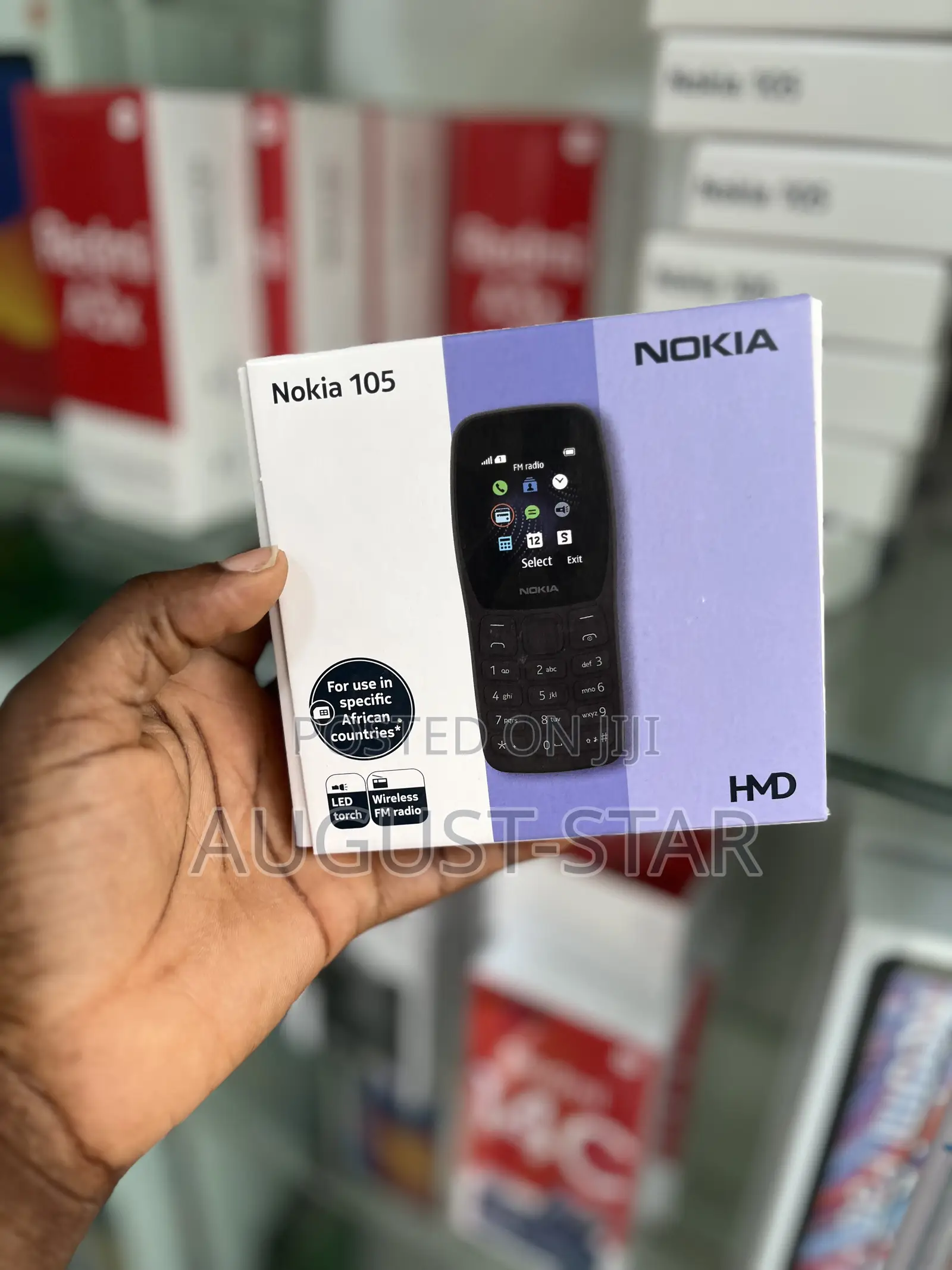 New Nokia 105 Black