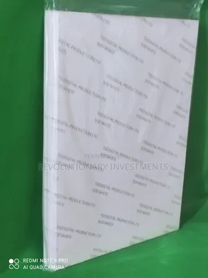 Sod White Water Slide Laser Transfer Paper
