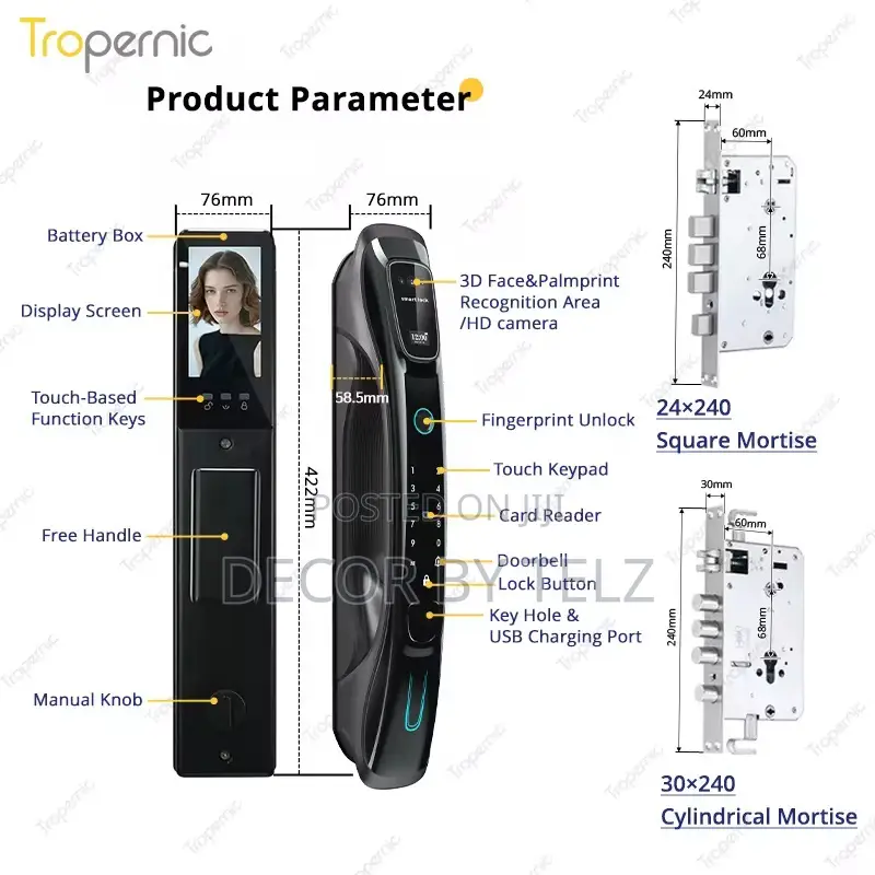 Smart Home Security Door Lock