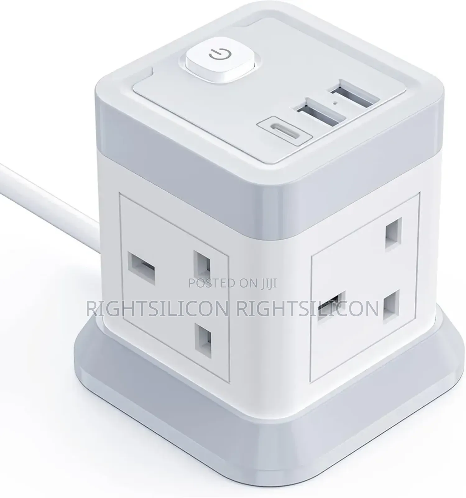 Usa Extension Lead Cube With Usb, Beva 4