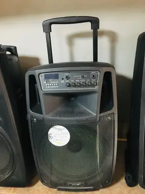 Modern Day 12" Trolley Speaker With Microphone
