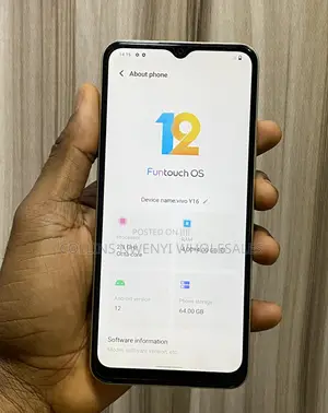Vivo Y16 64 GB Gold