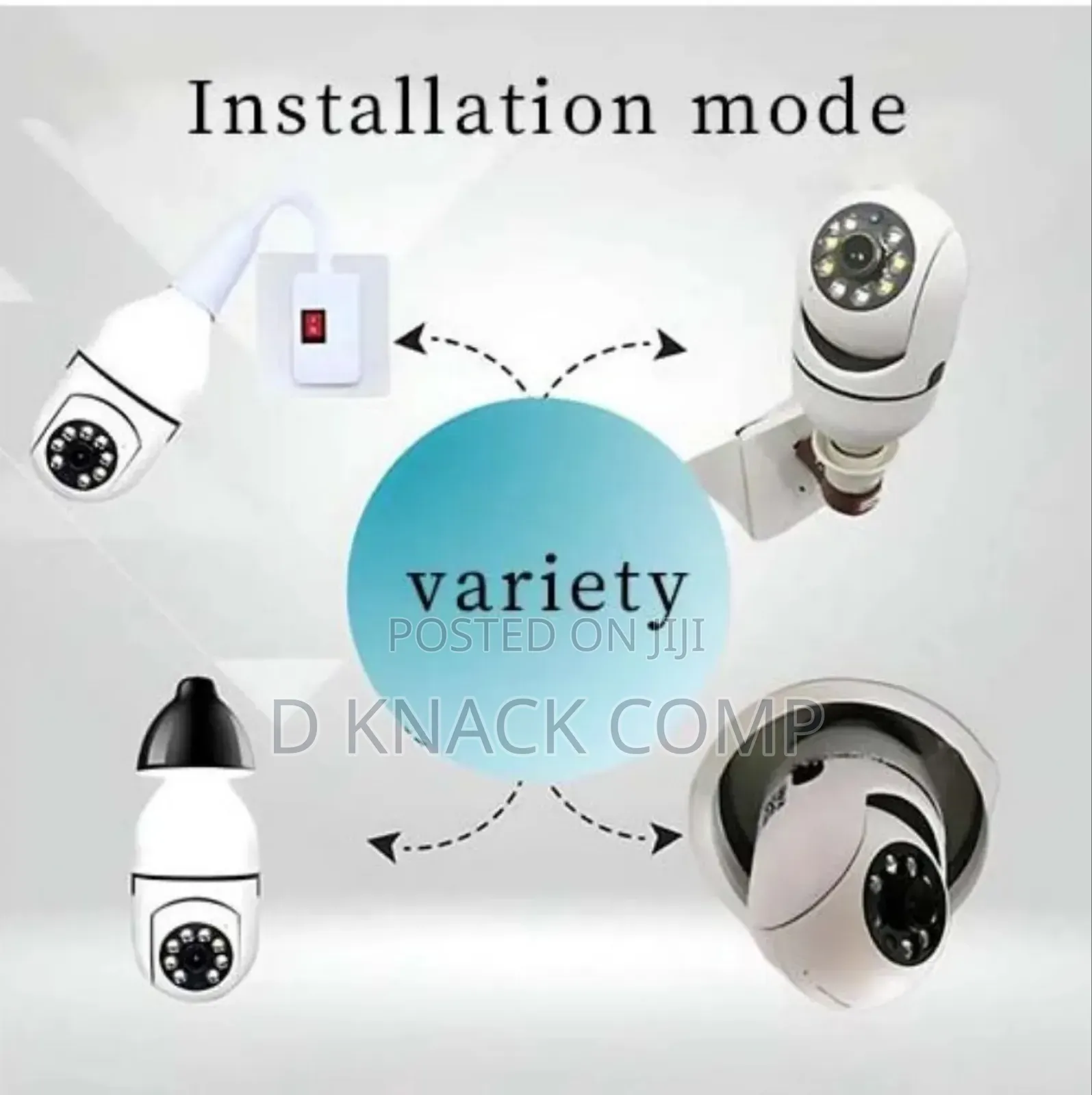 360° Intelligent Wireless Hdnight Vision Surveillance Camera
