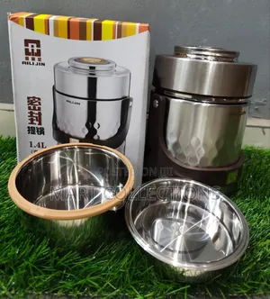 Original 1.4l Aili Gin Food Flask Inner Plates 24hrs Hot