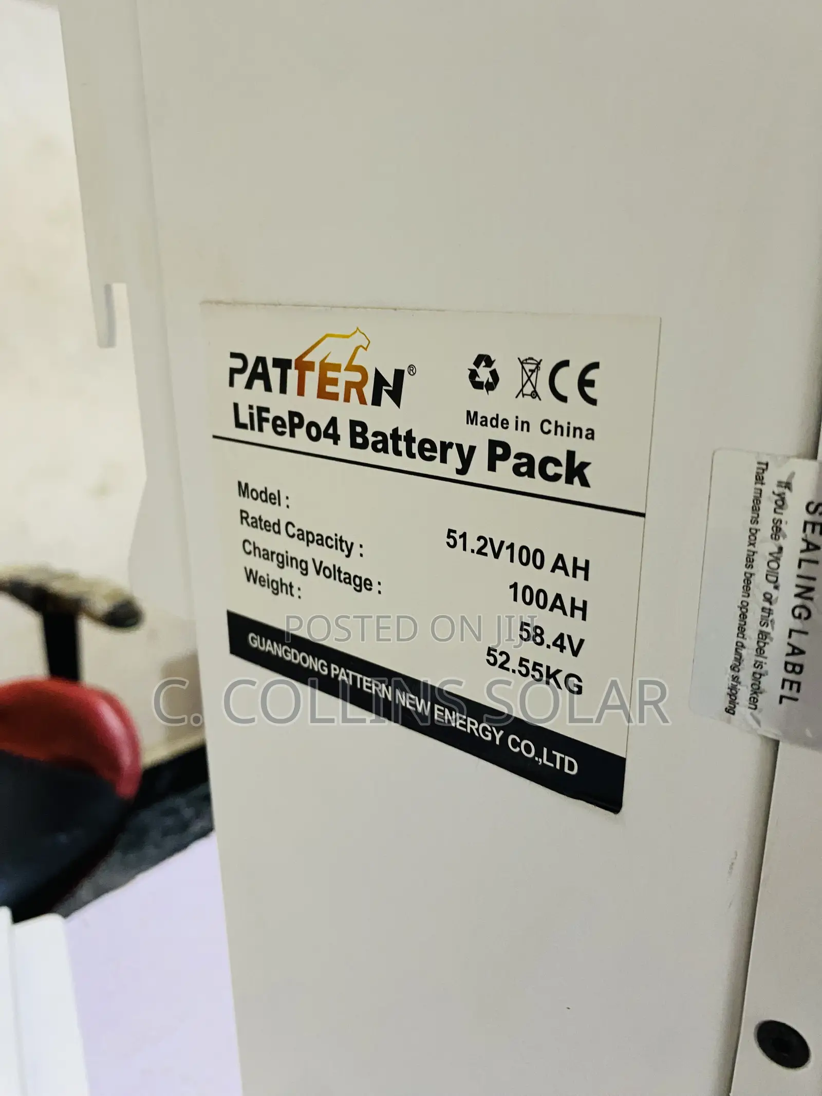 5kwh Pattern Lithium Ion Battery