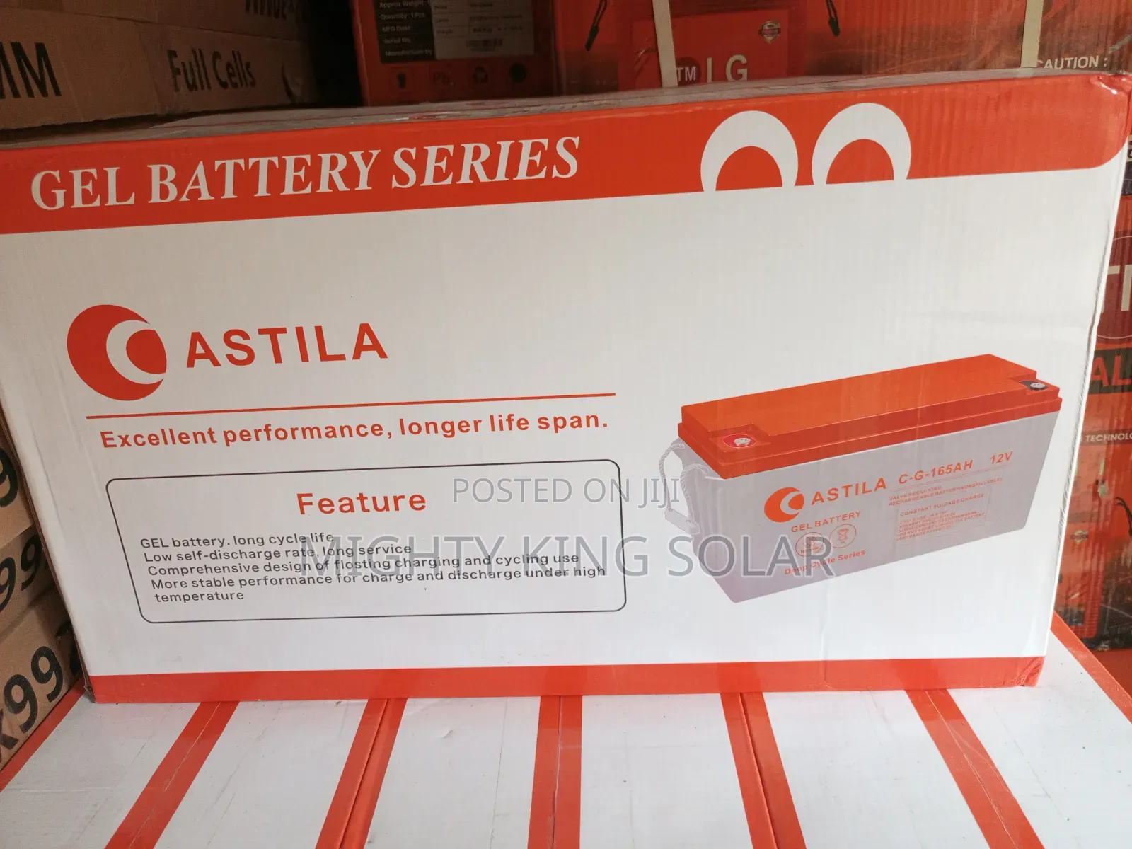 This Is Castila 165ah Gel Battery