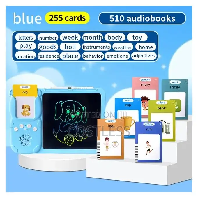 LCD Educational Writing Board Card Reader