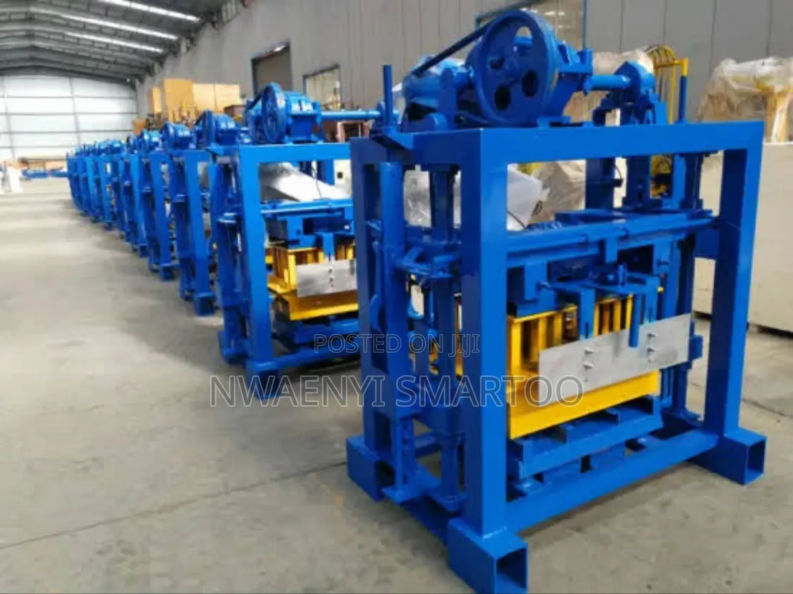 Egg Laying Block Moulding Machine