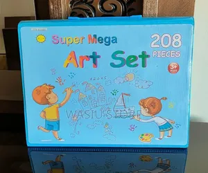 Super Mega Art Set for Kids, Complete Drawing Set 208 Pieces