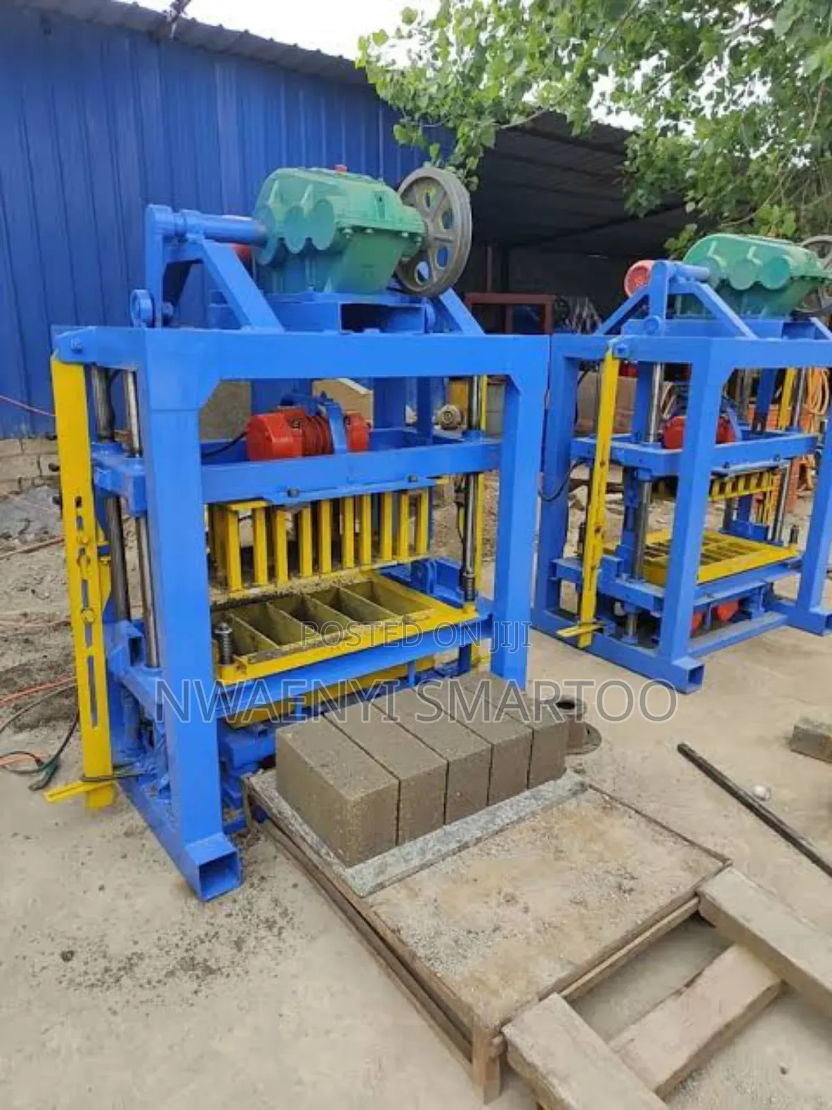 New Model Block And Interlock Moulding Machine