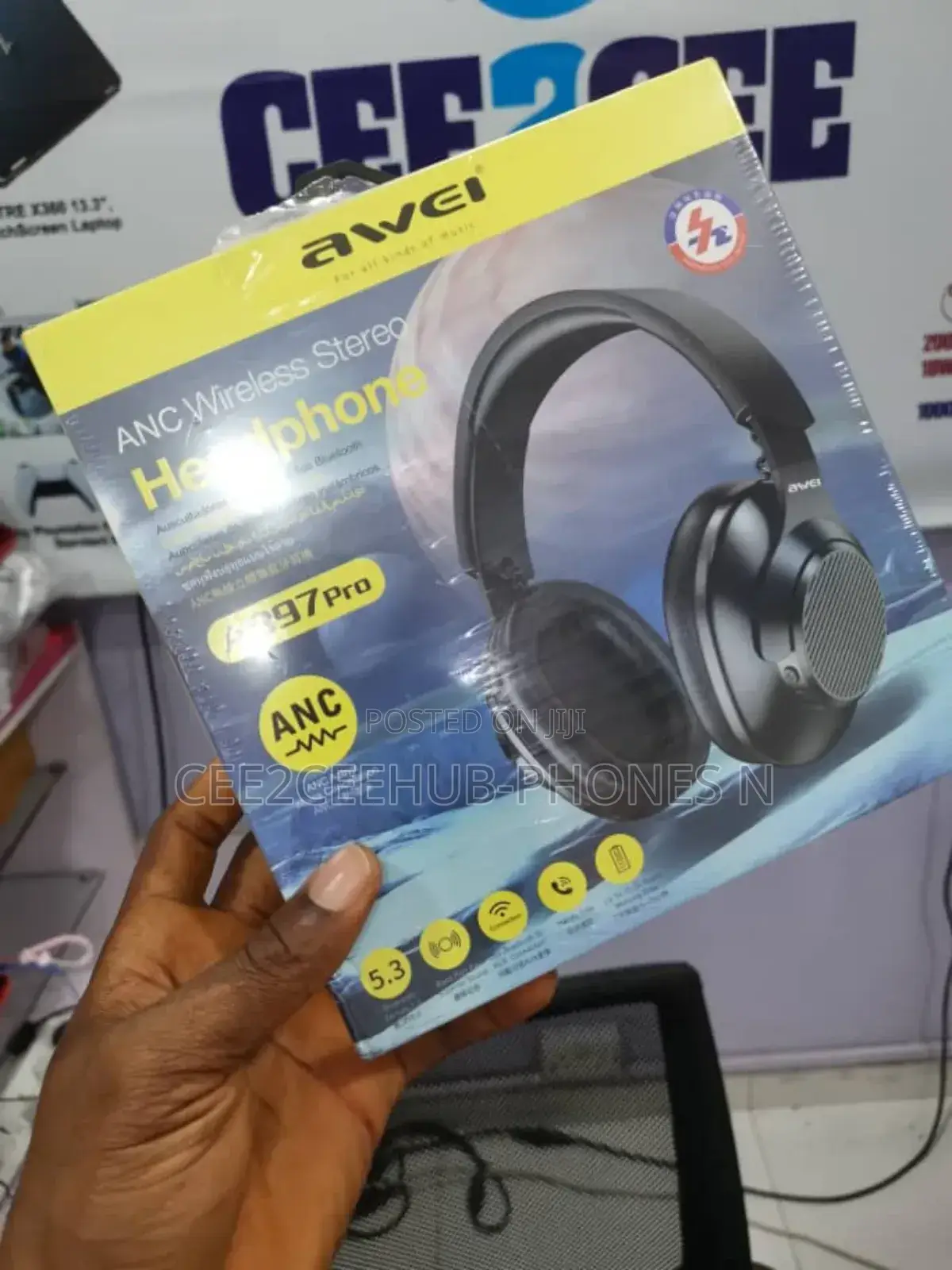 Awei A997 Pro Anc Wireless Stereo Headset