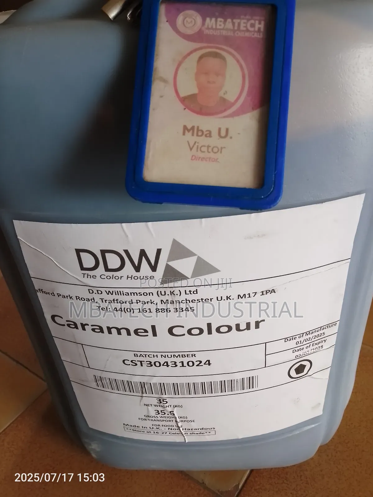 Caramel Colour 35kg