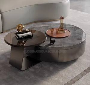 Luxury Center Console Table in Two in One