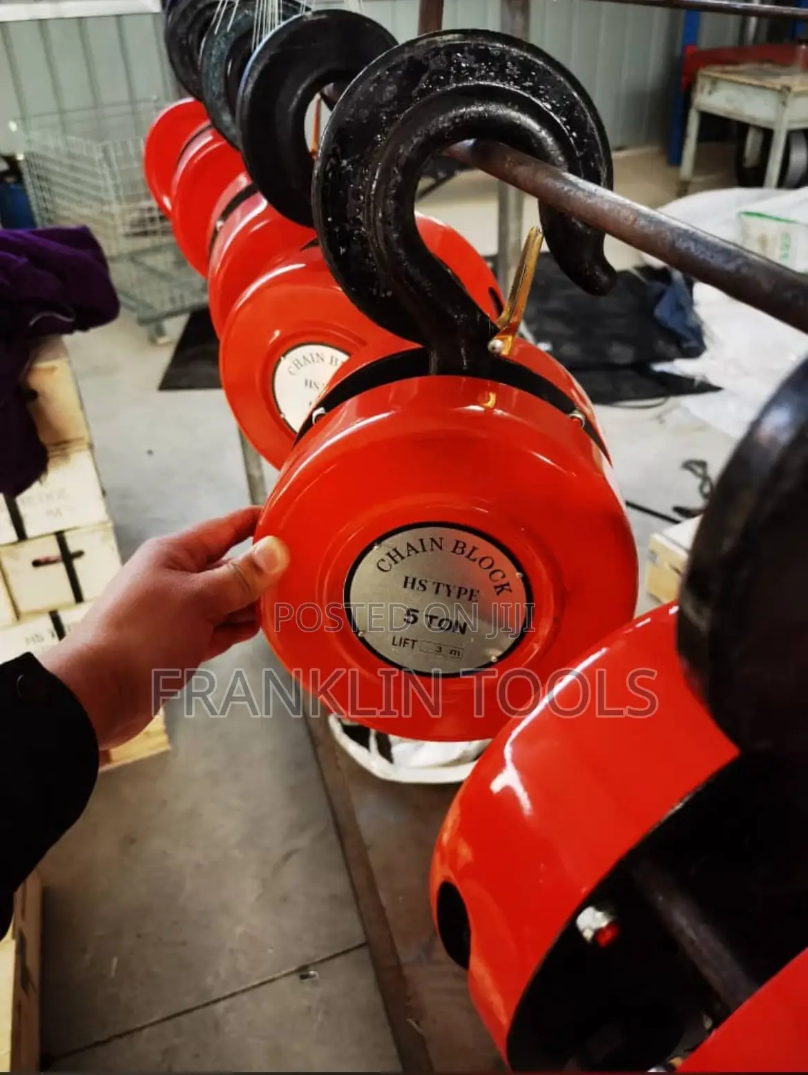 Chain Block Hs Type 5”Ton