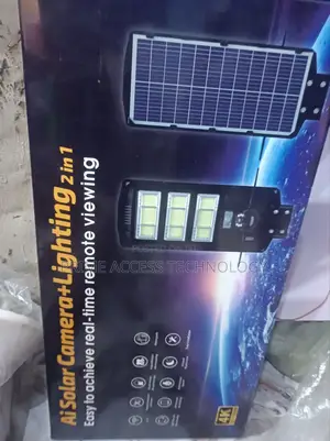 All-in-One Solar Security Light With Camera