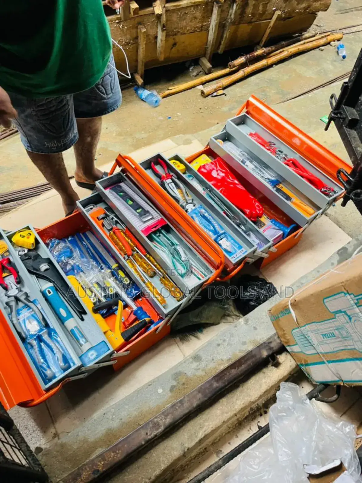 Tools Box With Accessories