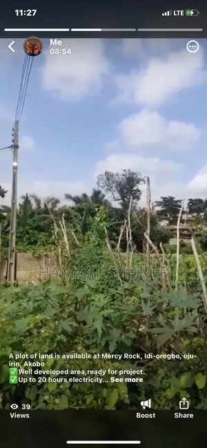 Photo - A Plot of Land at Mercy Rock, Idi Orogbo, Akobo, Ibadan
