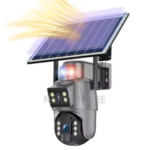 Dual Lens Solar PTZ Camera With Sim Card Slot (Ubox App)