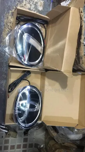 Toyota Lexus Logo With Light