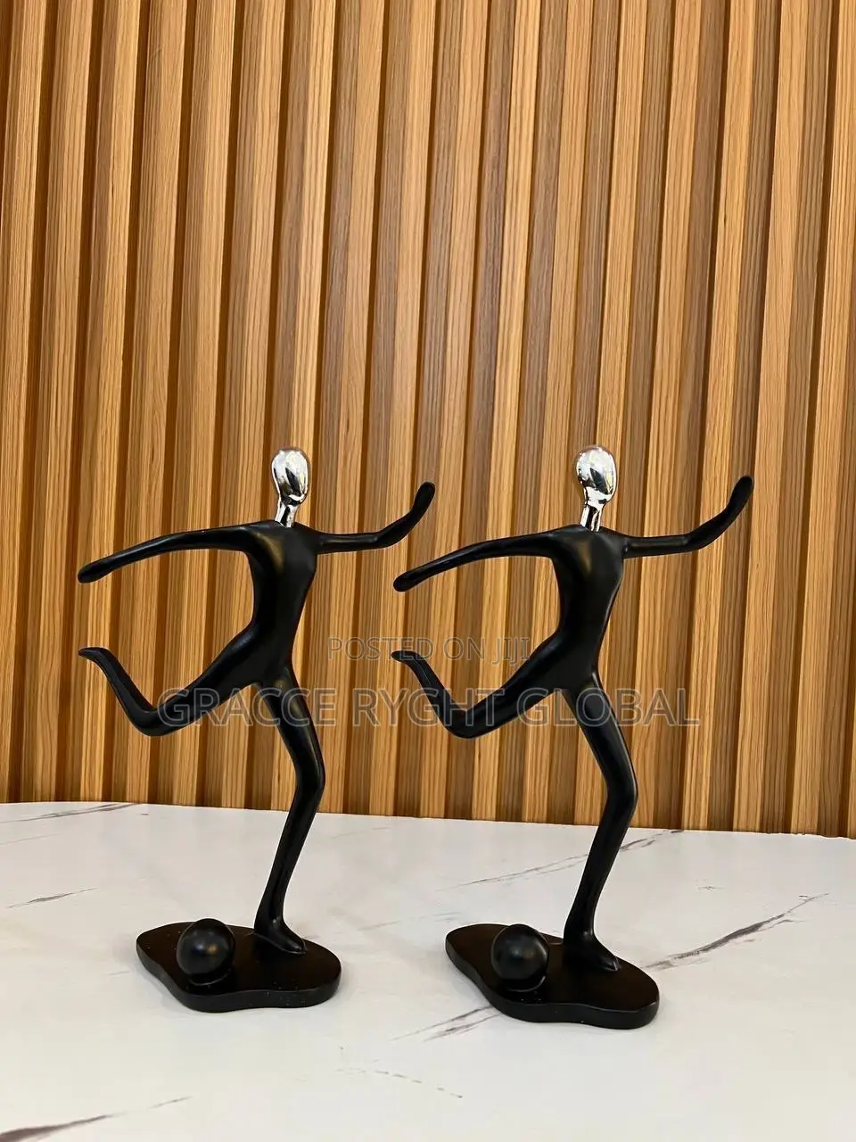 Sports Man Figurines Shelf Decor