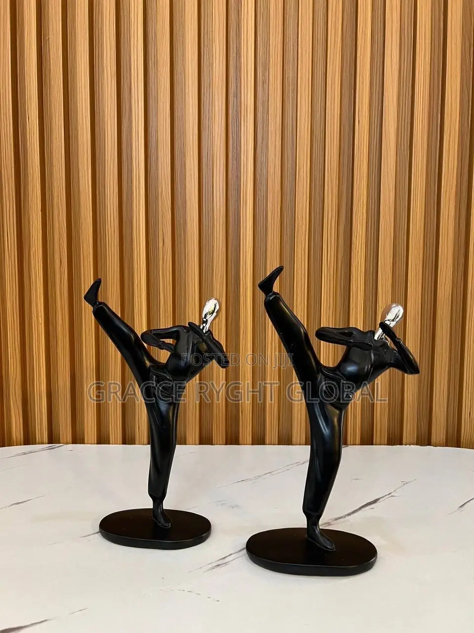 Sports Man Figurines Shelf Decor