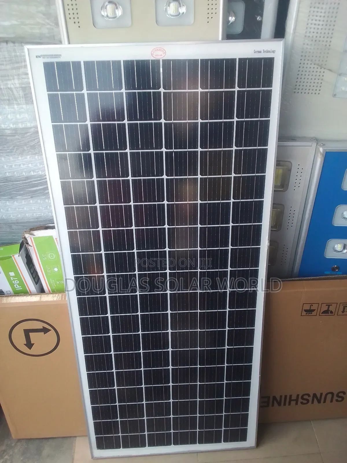 Sunshine Solar Panel 100w 18v