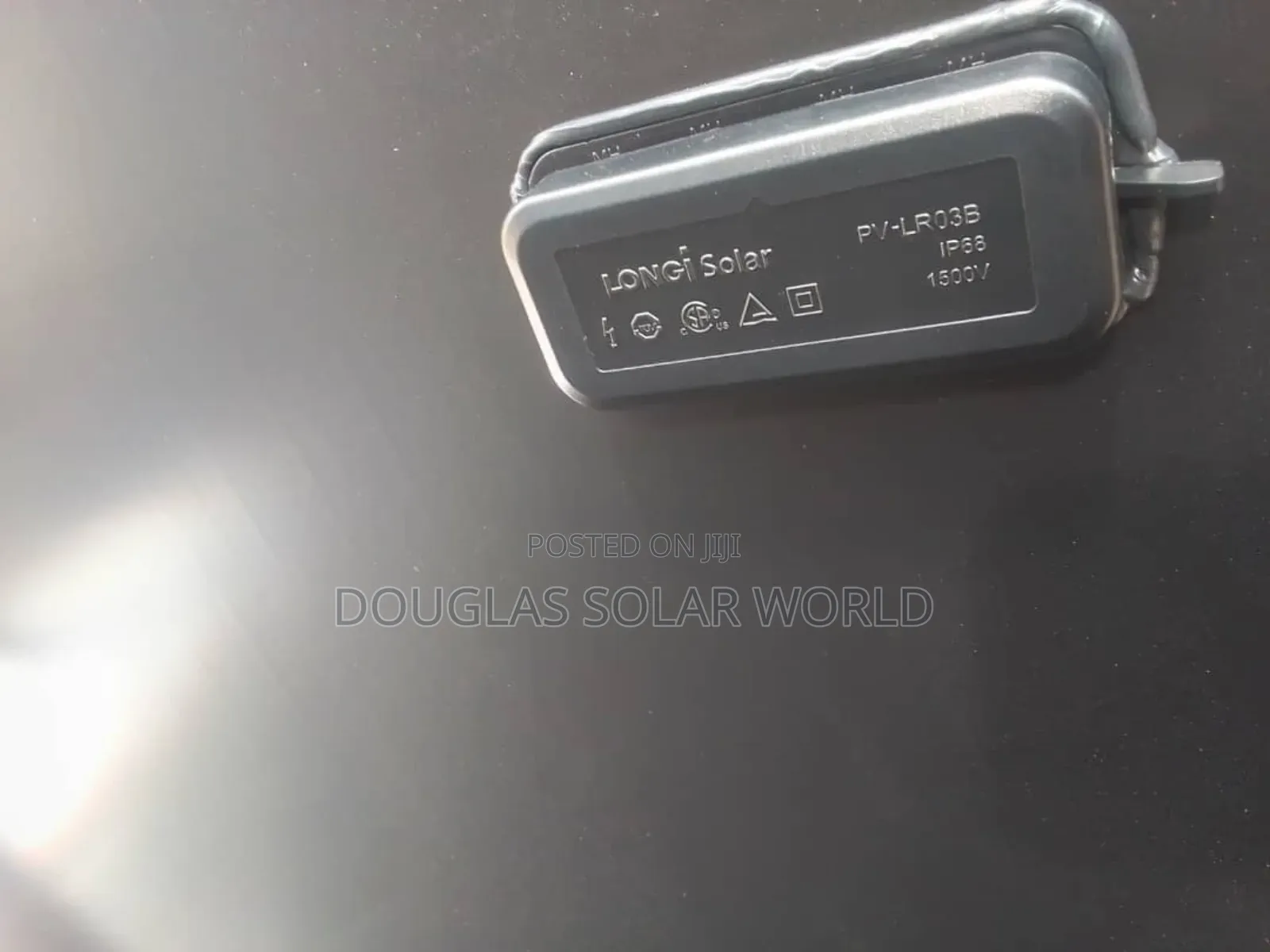 Longi Solar Panel Black Frame Half Cut 450w