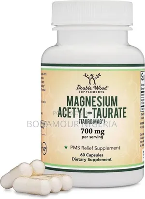 Double Wood Magnesium Acetyl-Taurate 700mg X60 Caps