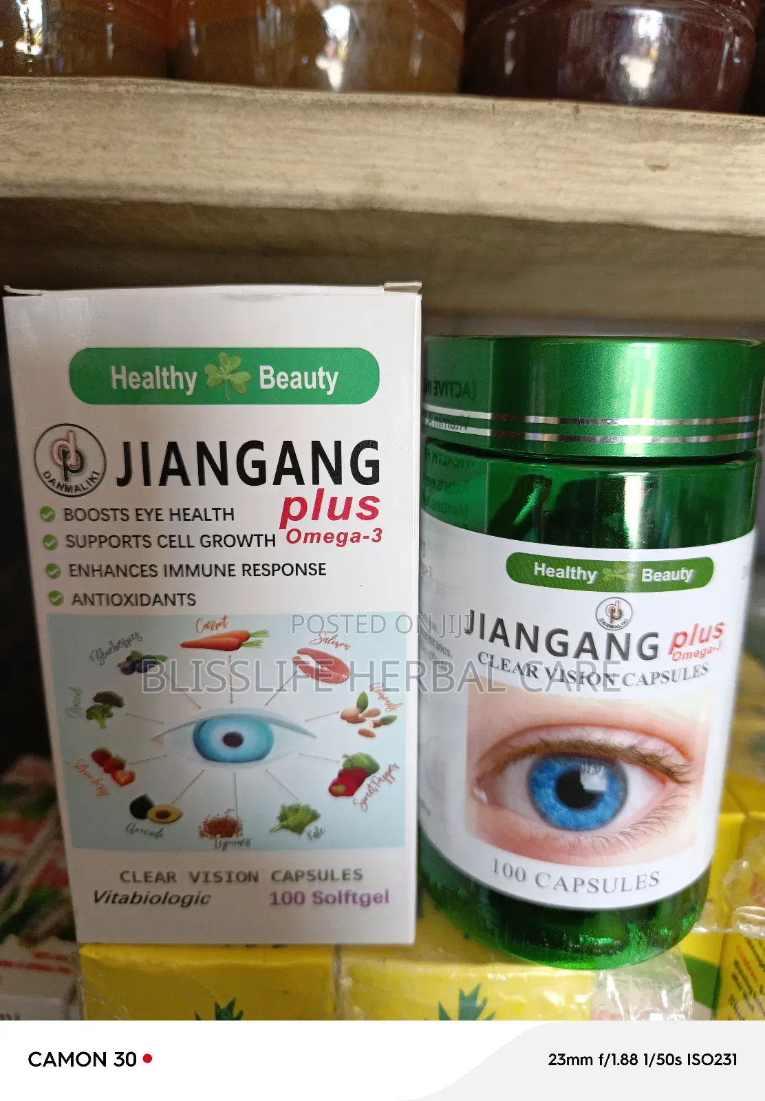 Clear Vision Herbal Capsule Jiangang