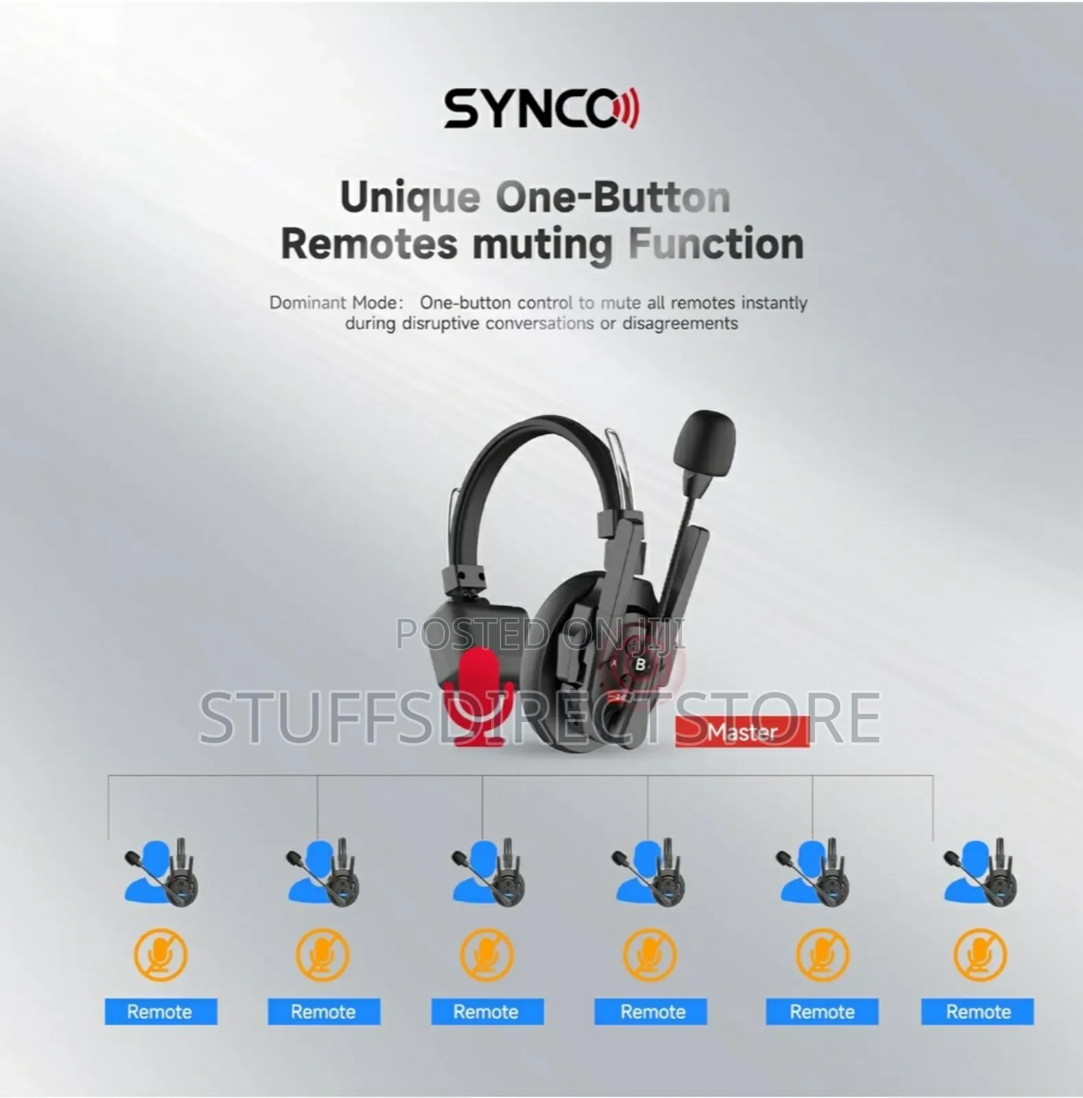 Synco Xtalk Xpro5 Wireless Intercom 5 Headset System